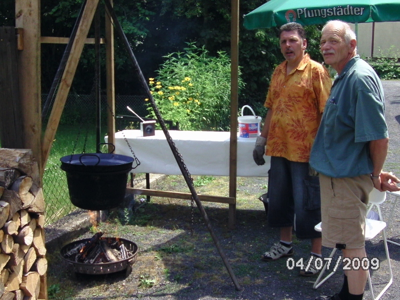 04.07.2009: Sommerfest bei Edgar Fahrenholz